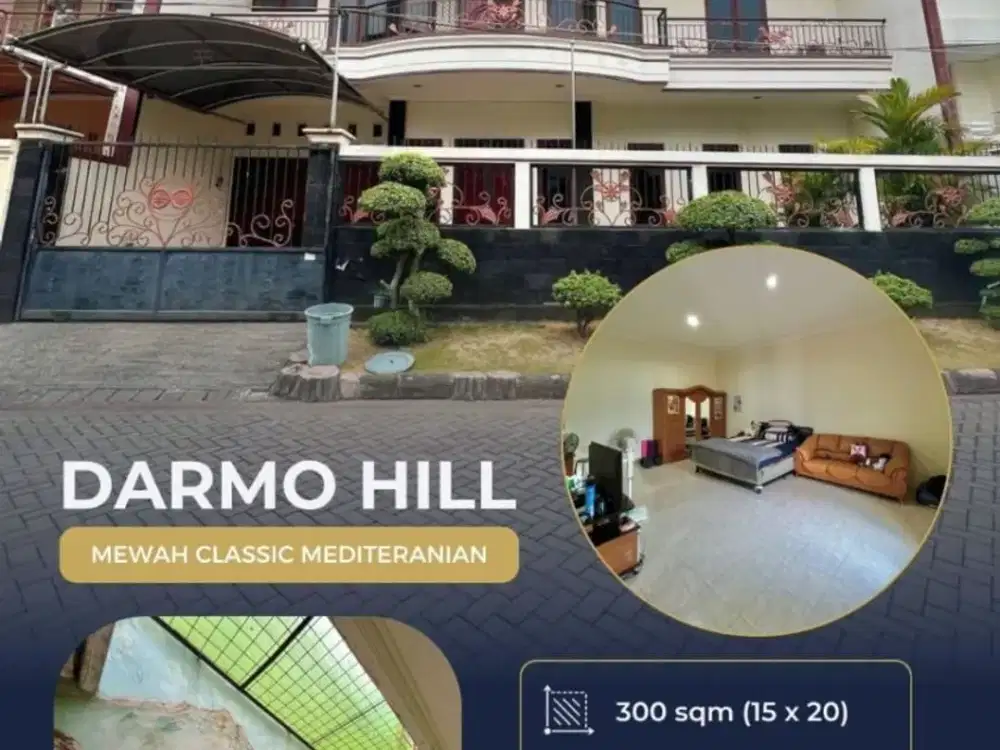 TURUN HARGA! DIjual SEGERA Rumah darmo hill mayjend sungkono
