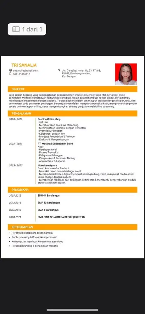 Cari kerja sampingan