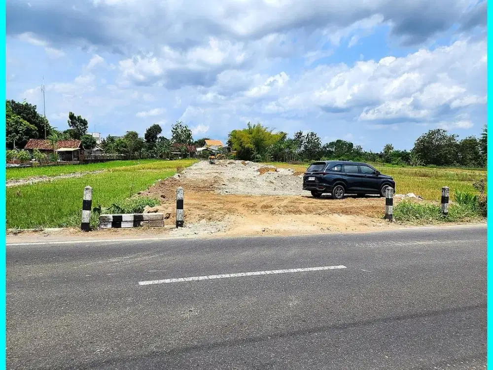 Dekat Polsek Godean Tanah Dijual Sleman di Sidokarto