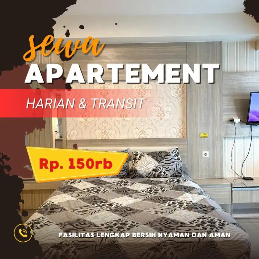 Sewa Apartemen Kalibata City Jakarta Selatan Harian/Transit Termurah