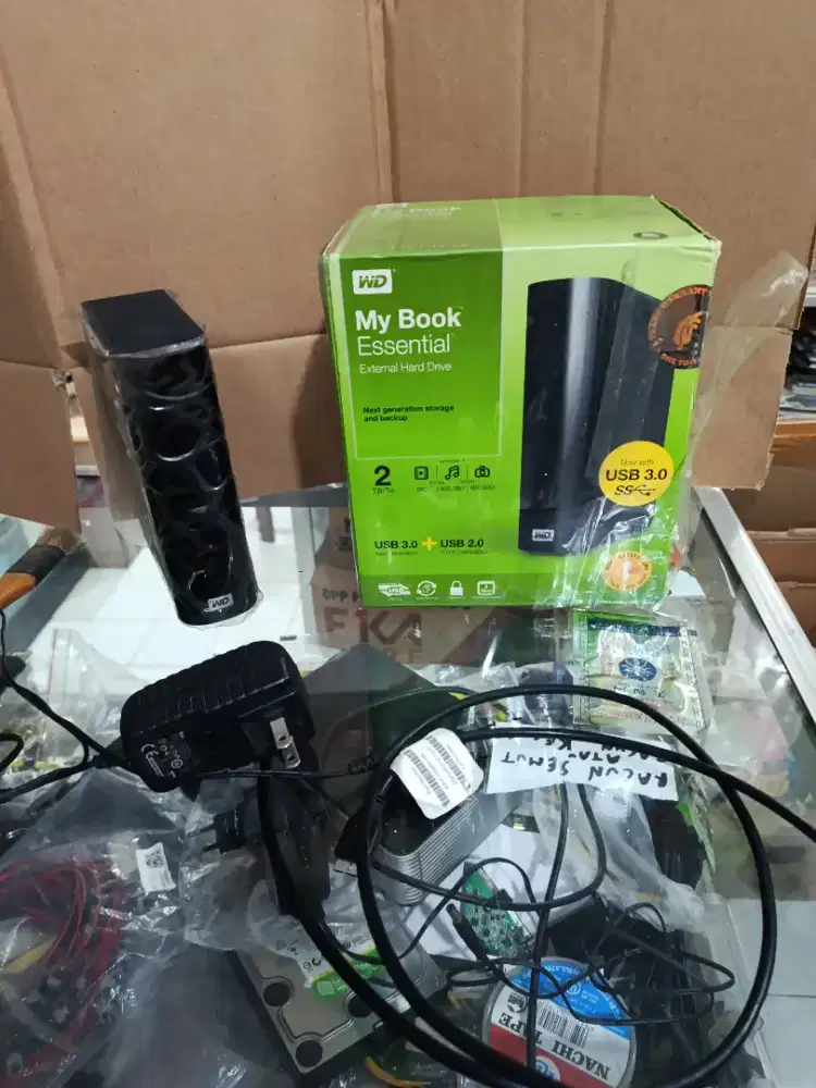 WD My Book 2TB HDD External 3.5 isi game wii