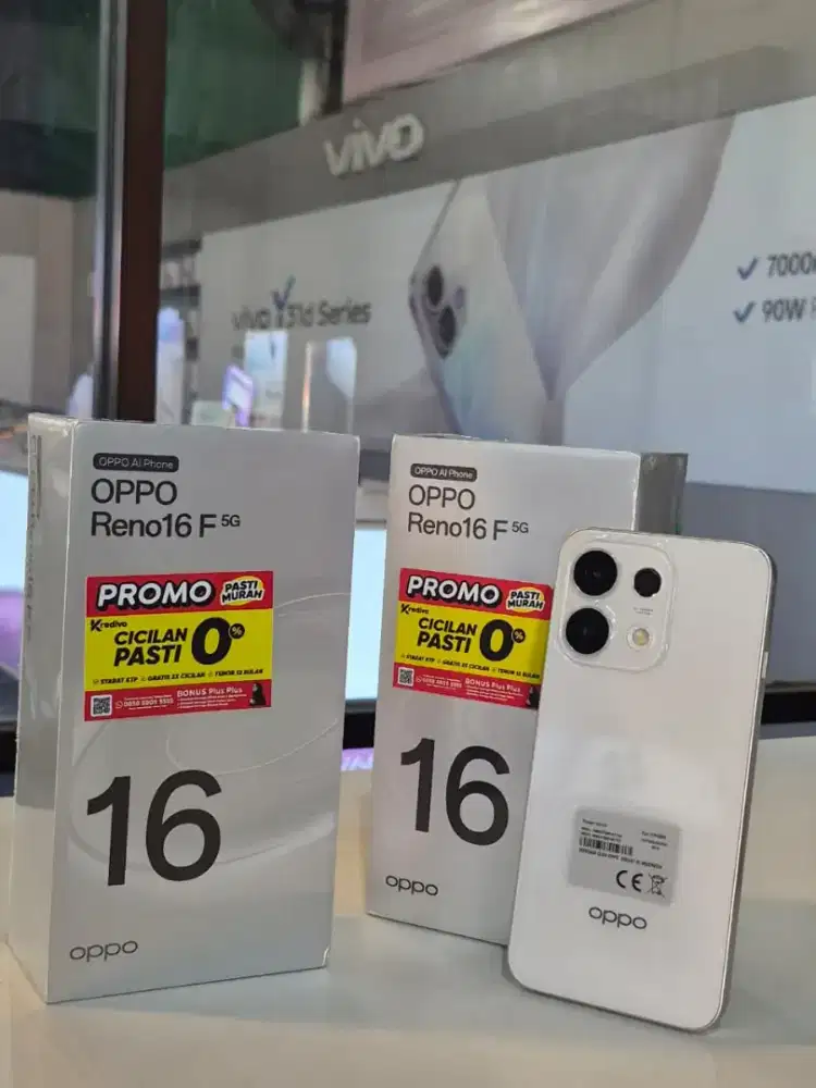 OPPO RENO 16F 5G SPESIAL KHUSUS GURU PELAJAR DISKON 5%