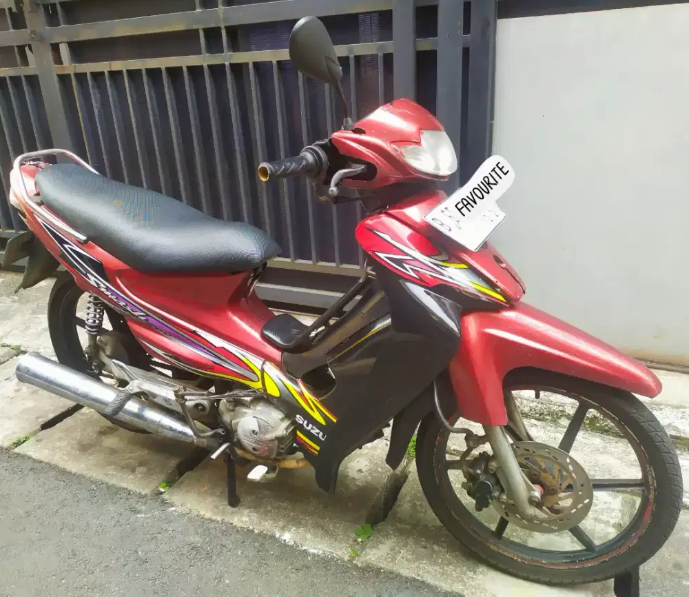 Jual suzuki smash thn 2003 B DKI ss komplit lgkp bpkb, stnk, faktur