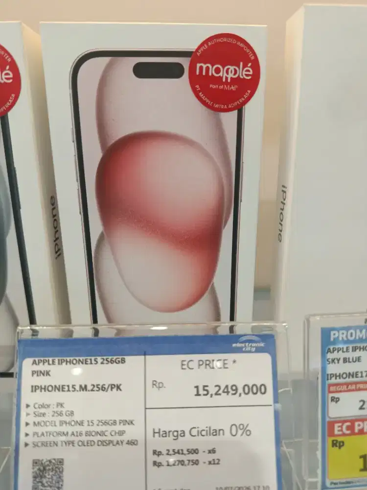 IPHONE 15 BASIC 256GB BISA CICILAN TANPA KARTU KREDIT