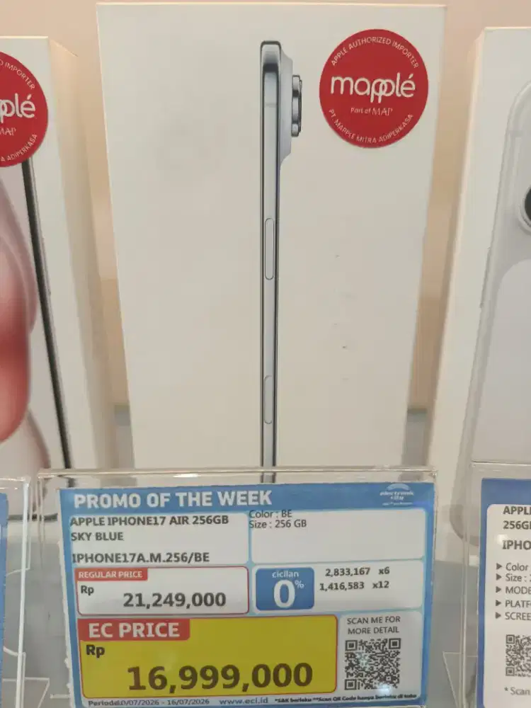 IPHONE 17 AIR 256GB BISA CICILAN TANPA KARTU KREDIT