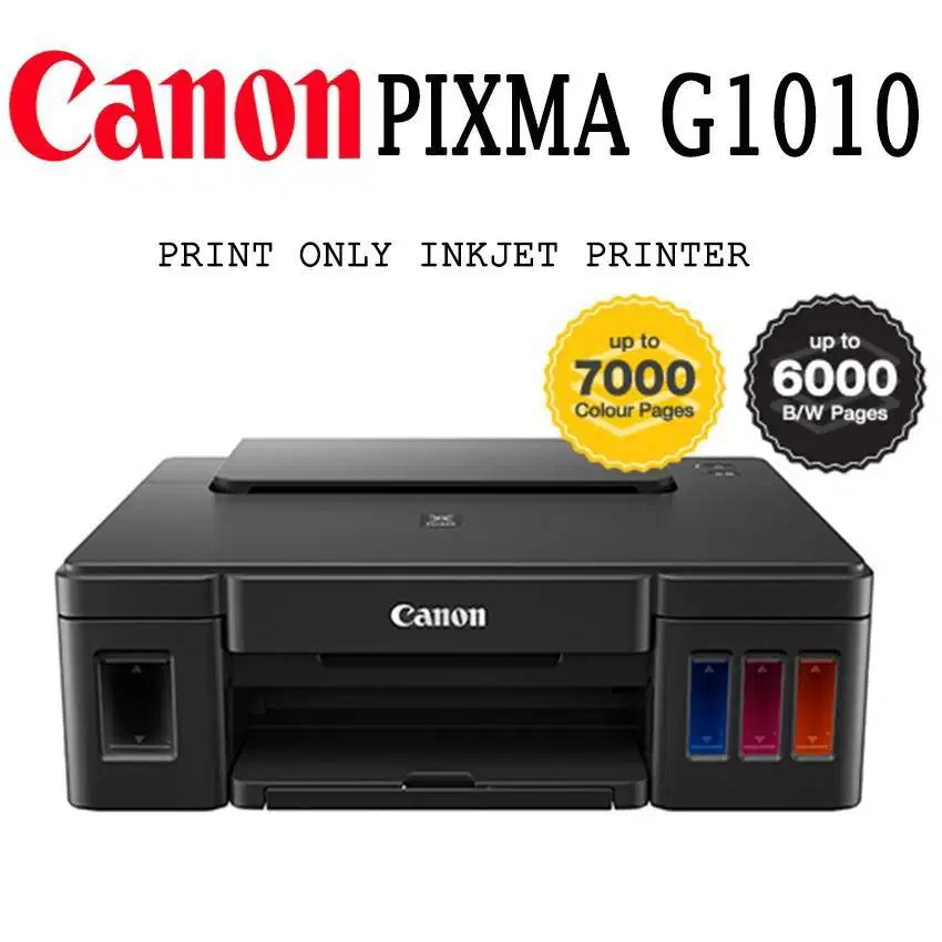 PRINTER CANON PIXMA G1010 INKJET MEGA TANK (PRINT ONLY)