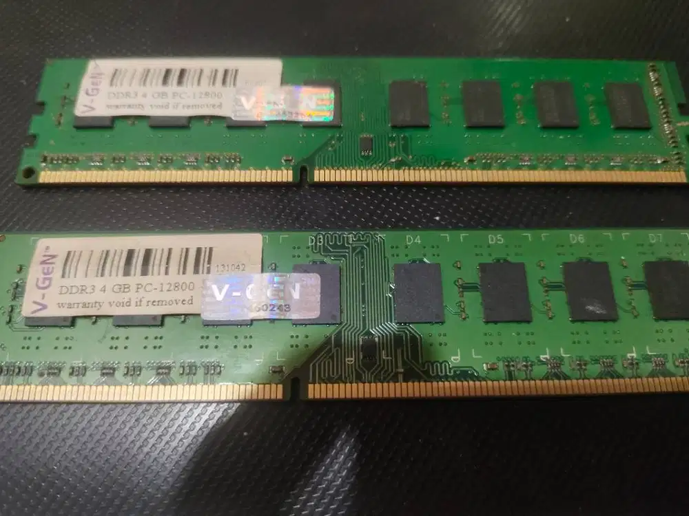 RAM VGEN DDR3 4GB PC-12800 1600MHz Second - Full Tested
