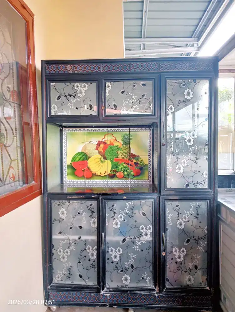 Di jual segera Rak piring 3 pintu