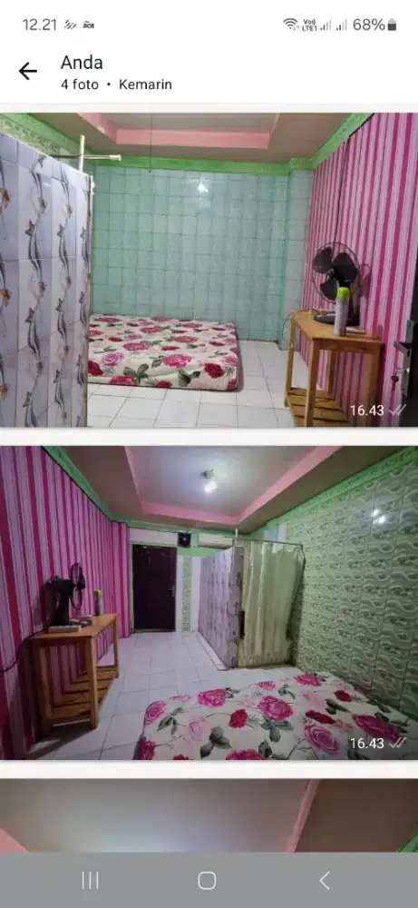 Kamar kost kosan  murah bebas campur daerah gajahmada
