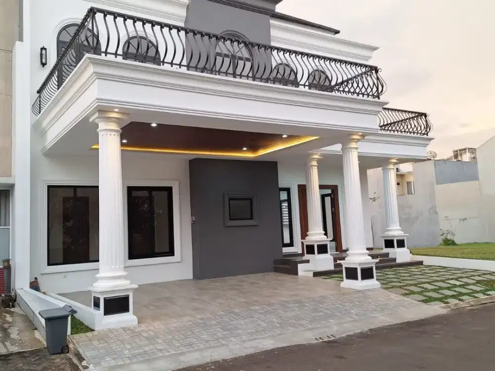 TURUN HARGA - BEST DEAL  DIJUAL RUMAH BANGUNAN BARU Posisi HOEK BADAN (2 Lantai)  THE ICON - BSD CITY