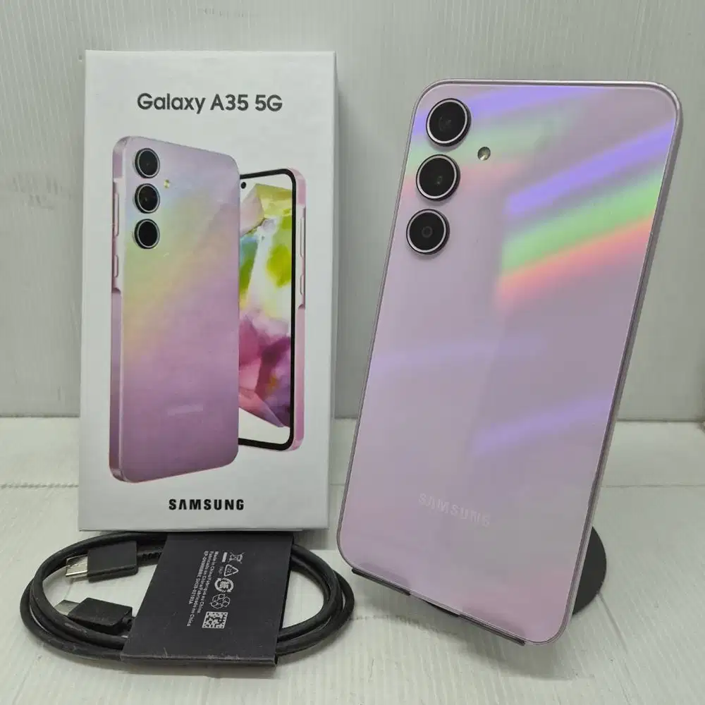 NO MINUS SAMSUNG GALAXY A35 5G 8/256 LILAC EX SEIN SIAP PAKAI