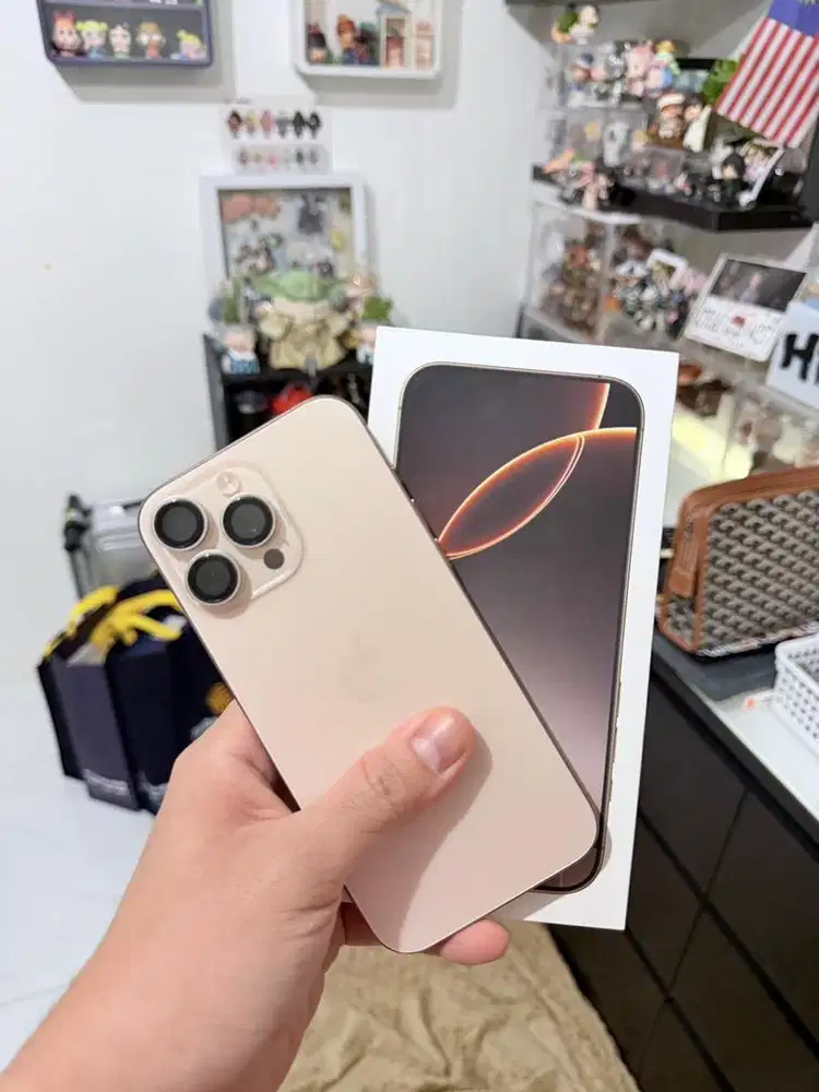 Iphone 16 pro max 256 gb ex ibox garansi sampai okt 2026