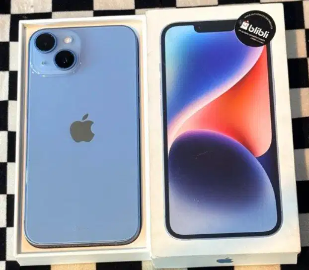 Iphone 14 128Gb Ibox/Inter, Lengkap &Mulus