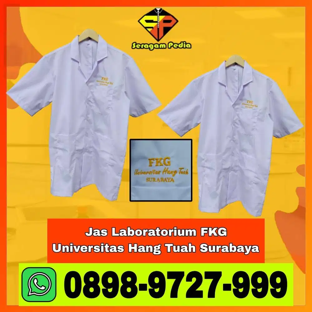 Konveksi Jas Laboratorium Kedokteran Gigi Palembang - Jahitan Rapi