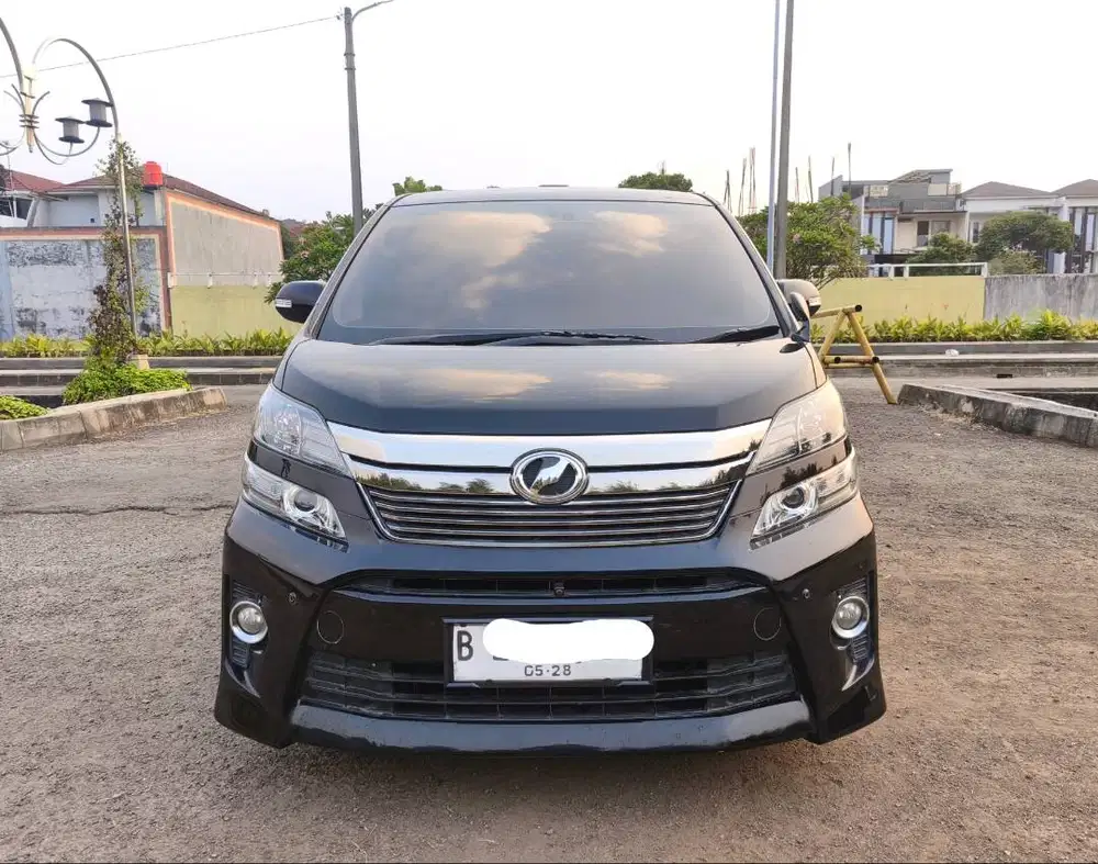 Toyota Alphard Vellfire ZG Pilot Seat 2013 2014 Hitam Full Original