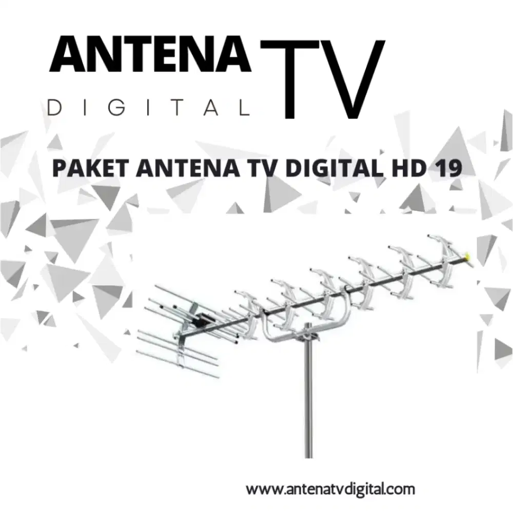 Jasa Instalasi Pemasangan Antena TV Digital Outdoor Bergaransi
