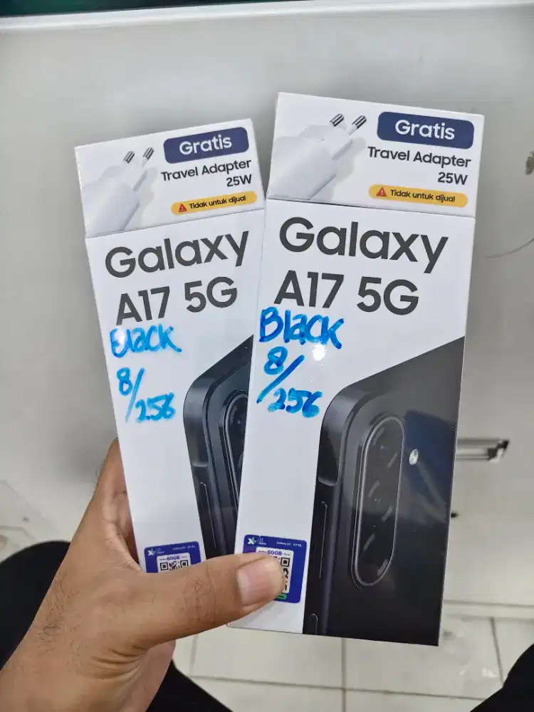 Samsung A17 5g 8/256 New segel black