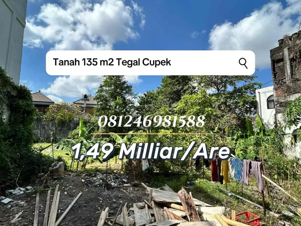 SALE Kavling 135m² Umalas Zona Kuning