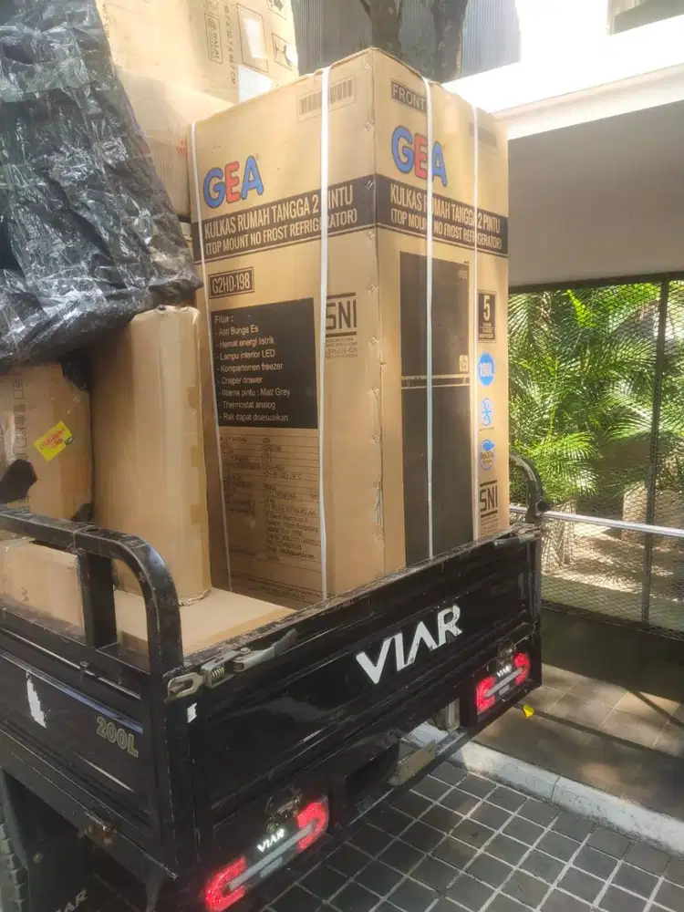 [Jual Rugi] Kulkas Baru GEA G2HD-198