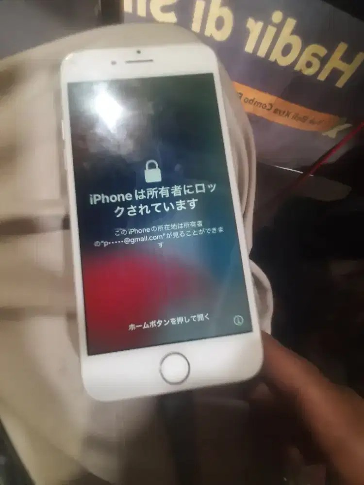 iPhone 7 terkunci sama lcd garis