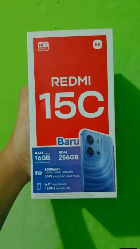 redmi 15c 8/256