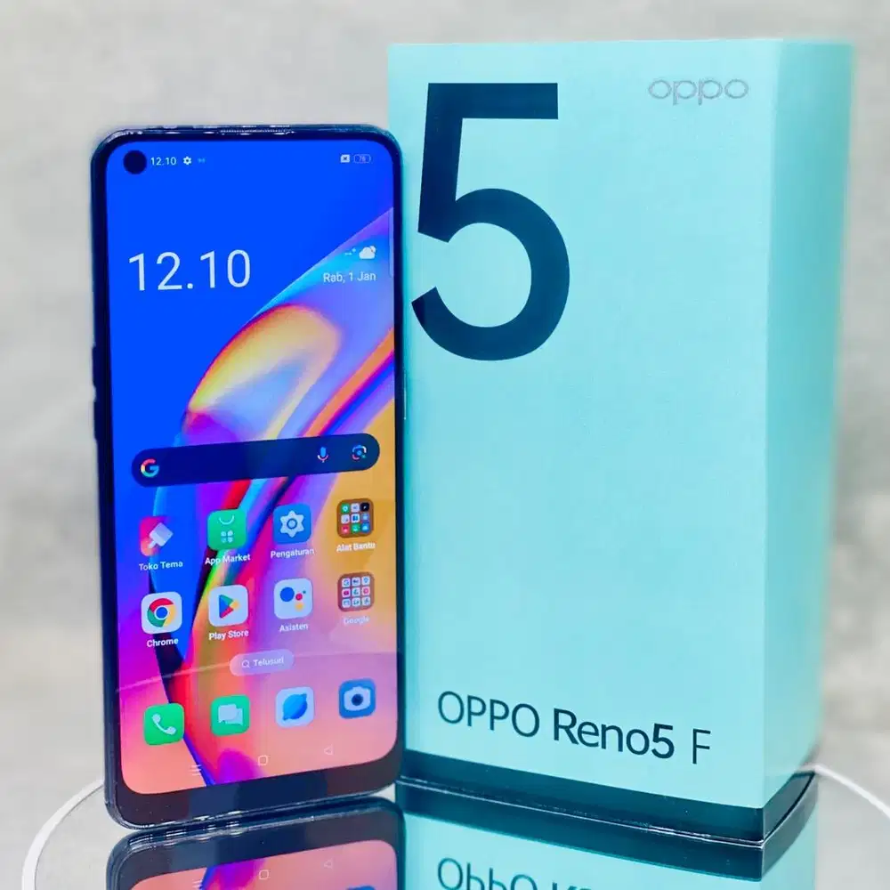 RAM 16/128 8+8 KAMERA 48MP AI GAMING FOCUS MODE HP OPPO RENO 5F RENO5F