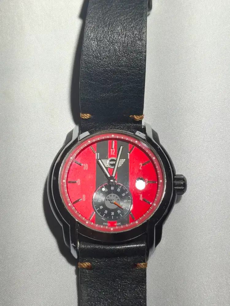 Jam tangan Mini cooper Swiss made