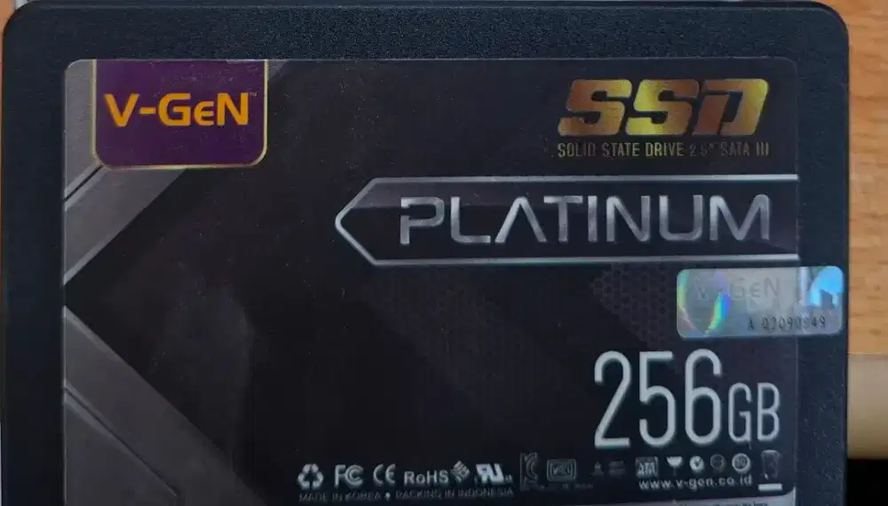 Harddisk Vgen Ssd 256gb