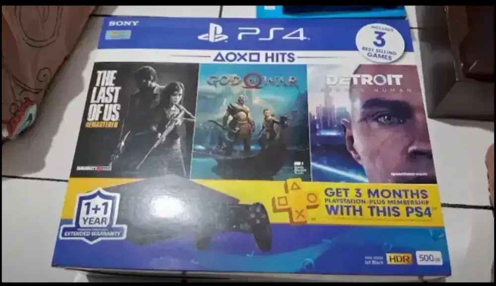 Ps4 slim bundle 500gb all fungsional normal semua