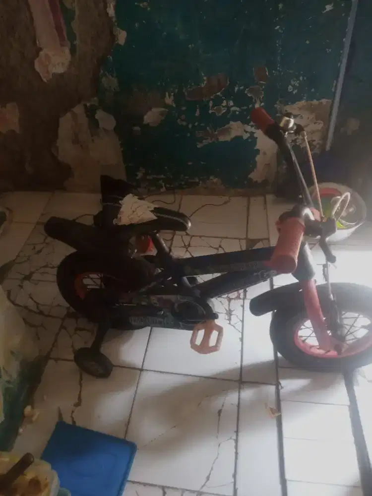 Sepeda anak.roda tiga.tranformer