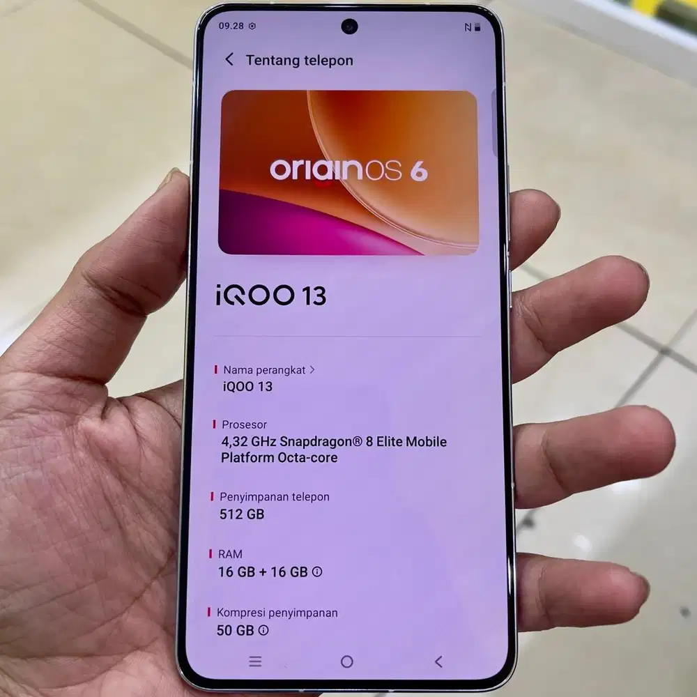 Iqoo 13 ram 16 / 512 resmi fullset original