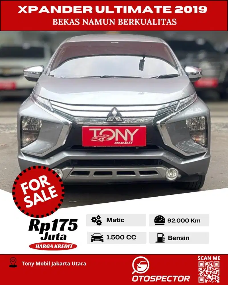 Mitsubishi Xpander Ultimate AT 2019 Abu