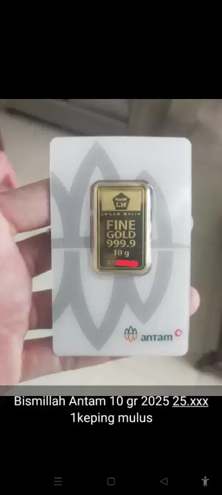 Antam 10 gr 2026