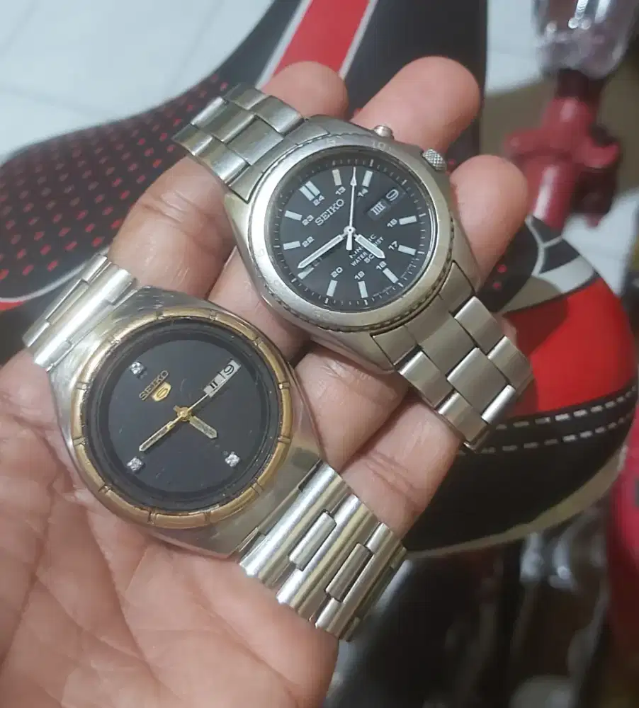 Seiko kinetic titanium n seiko 5 msin 7009