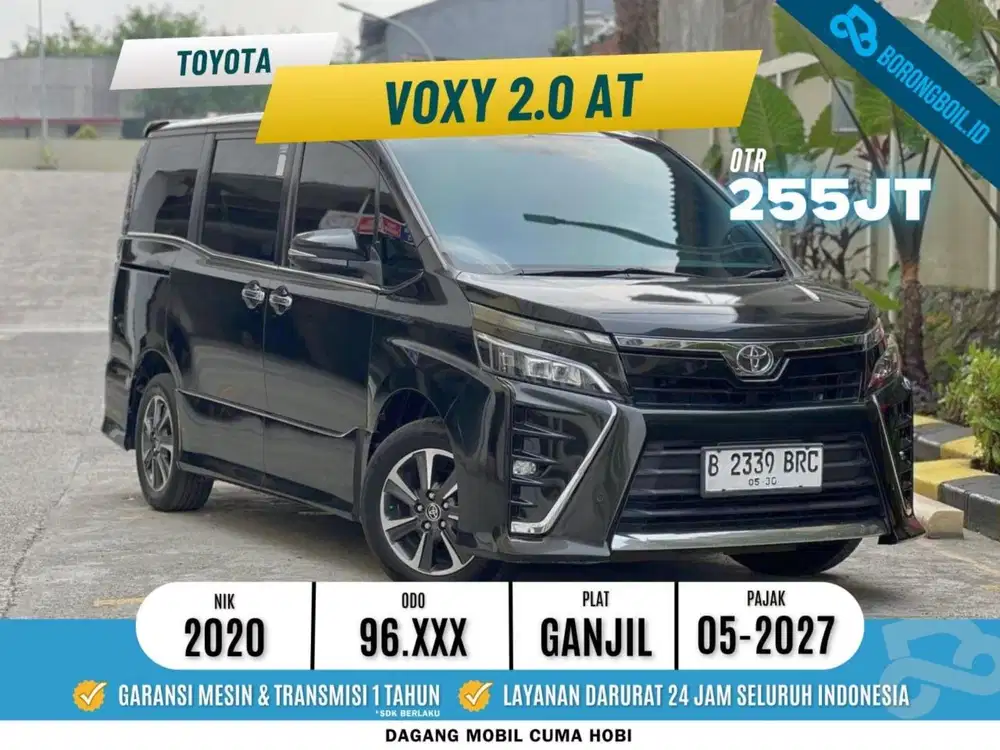 [TERMURAH] Toyota Voxy 2.0 AT 2020 Hitam