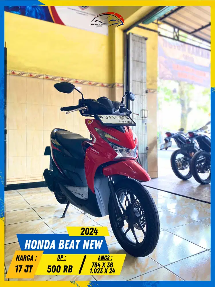 HONDA BEAT NEW 2024 GASSKEUN BOSSKU HIKMAH MOTOR KEPUH MALANG