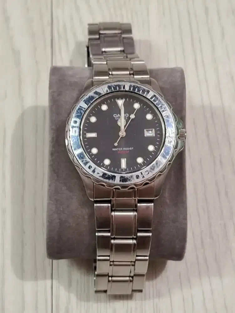 Jam tangan Casio 1332 MTD 1037 Japan quartz