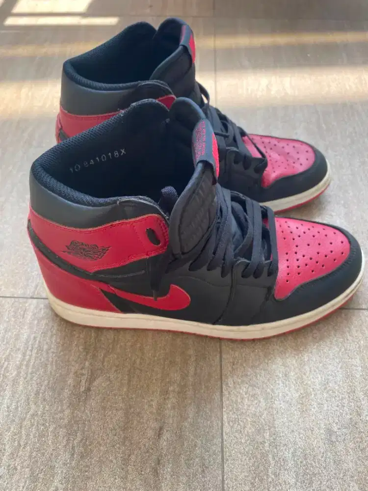 SNEAKER NIKE AIR JORDAN HIGH BRED TOE