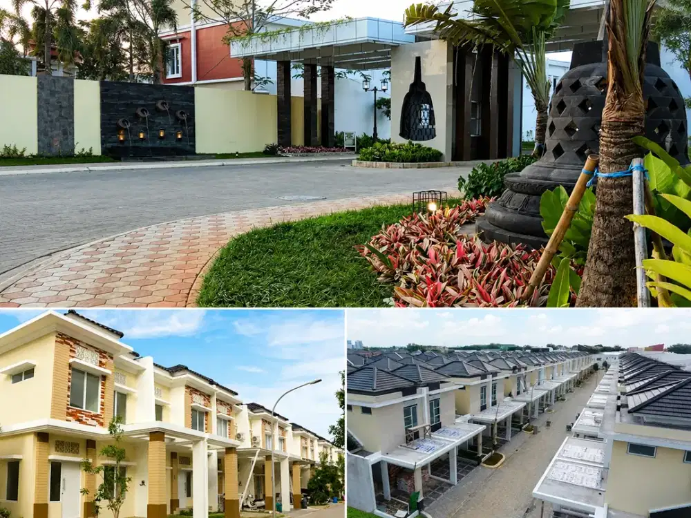 Rumah Sewa Candi Jababeka Cikarang Bekasi Semi Furnished Rapi Siap Huni