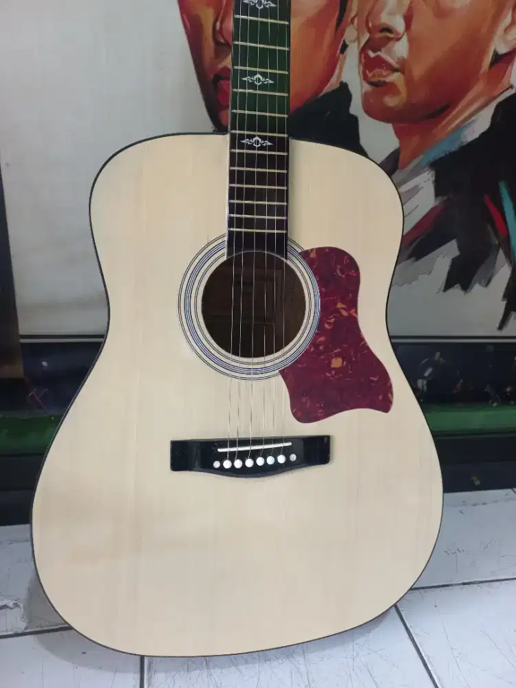gitar akustik jumbo ymh Chrome tanbes