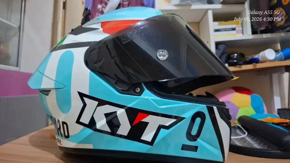 HELM KYT TT COURSE DALLA PORTA FULL FACE LEOPARD LIMITED 2020