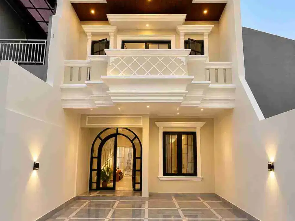 Jual Rumah private pool dekat exit toll cijago Beji depok