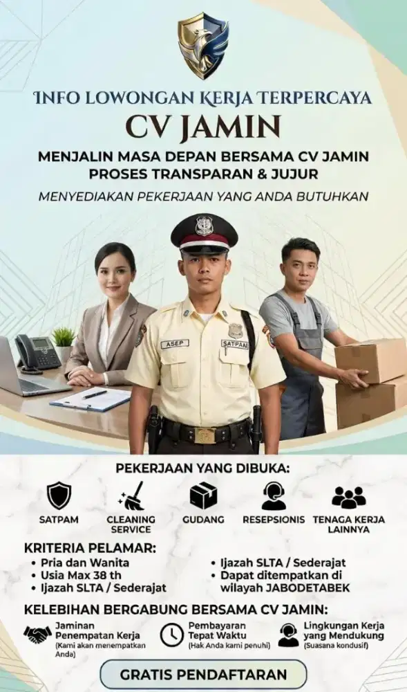 Lowongan kerja satpam