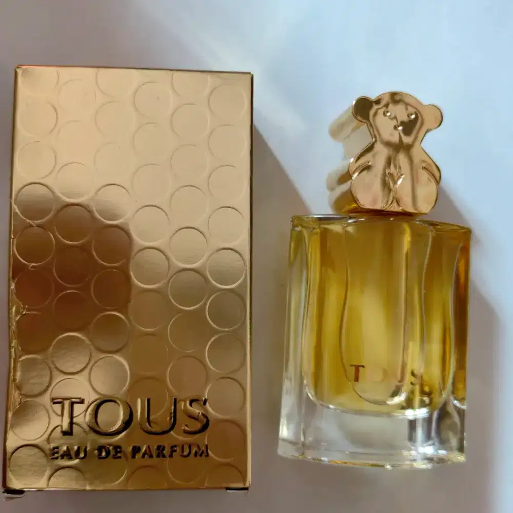 Parfume tous gold 30ml original 100% rare old stok