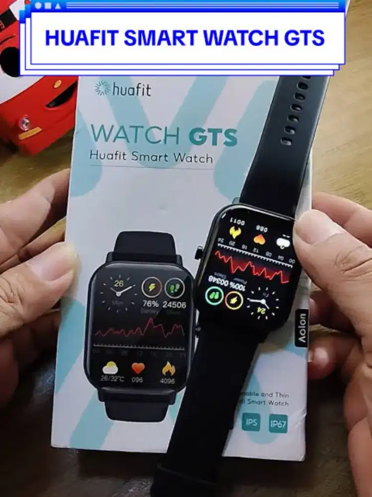 AOLON Huafit Watch GTS Smartwatch kondisi Mulus