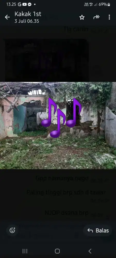 Di Jual Rumah hitung Tanah