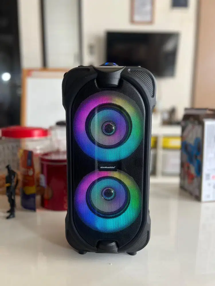 Simbadda CST 727N Mini Loudspeaker Portable Bluetooth RGB Lighting