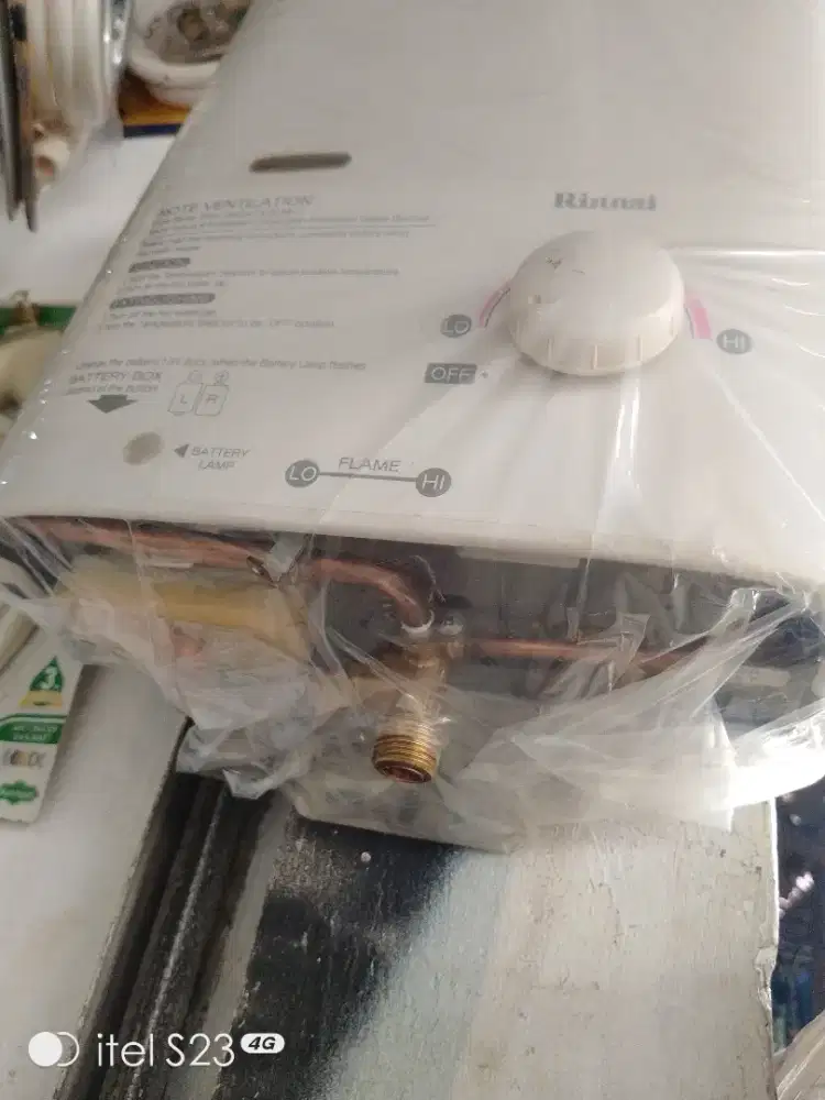 WATER HEATER GAS MERK RINNAI ORI JAPAN