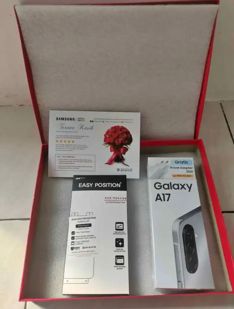 SAMSUNG A17 8/128 NEW SEGEL RESMI