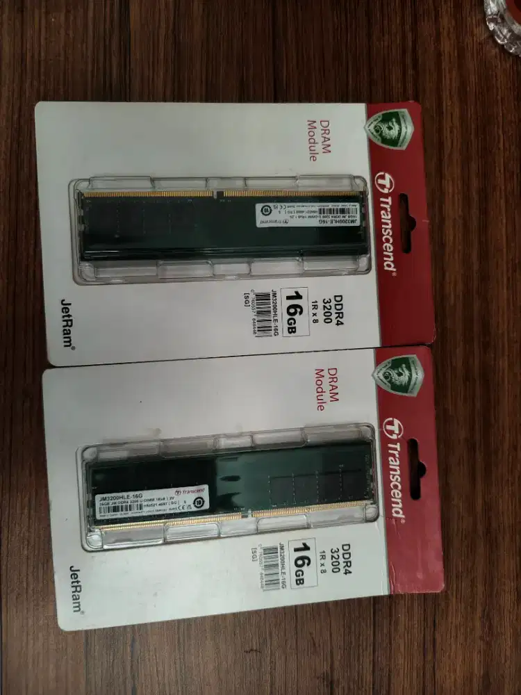Transcend Ram ddr4 16gb x 2 3200mhz cl22